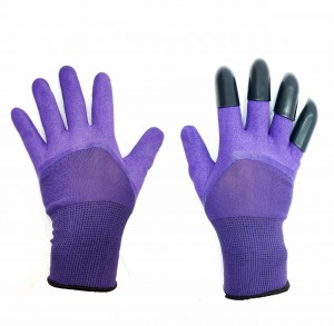 GUANTES DE GOMA PARA JARDINERIA CON GARRA por mayor