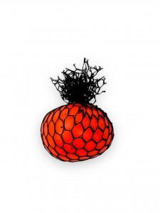 Squeezee pelota con red fluor chico por mayor