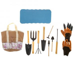 Set Jardineria Completo De Metal Con Bolso por mayor