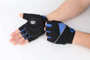 Guantes para gym poliester por mayor